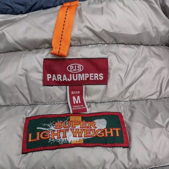 Parajumpers Alisee Down Jacket M Blue Quilted Lightweight Puffer Coat NWOT - Picture 3 of 13